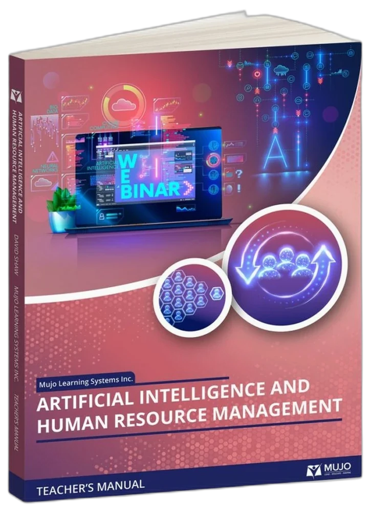 Artificial Intelligence and Human Resource Management textbook cover — AI-driven HR curriculum for universities.